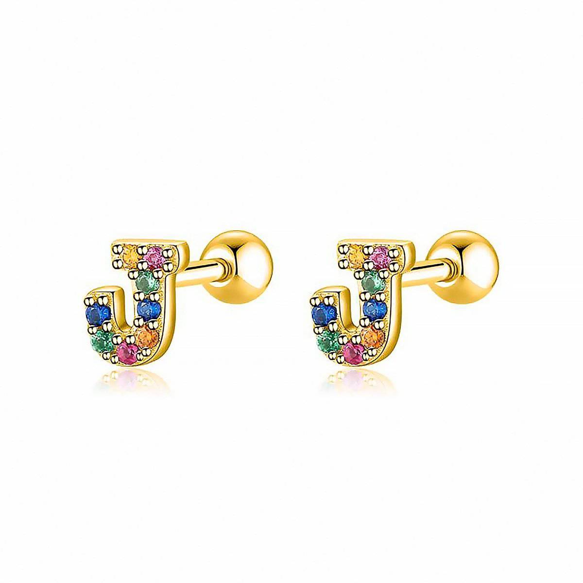 "Color Letters" Earrings - Milas Jewels Shop