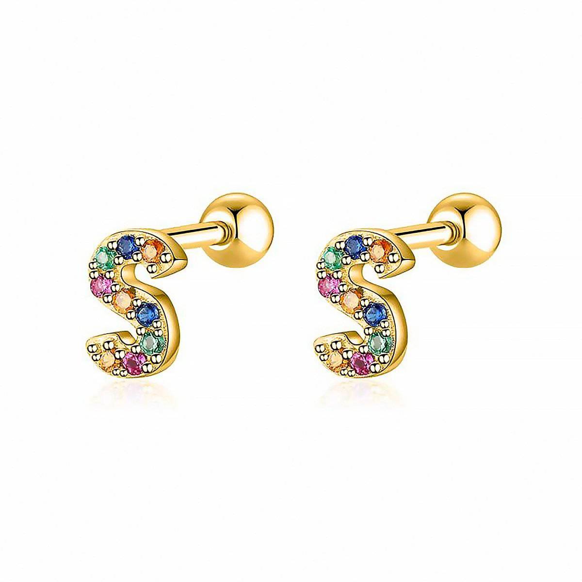 "Color Letters" Earrings - Milas Jewels Shop