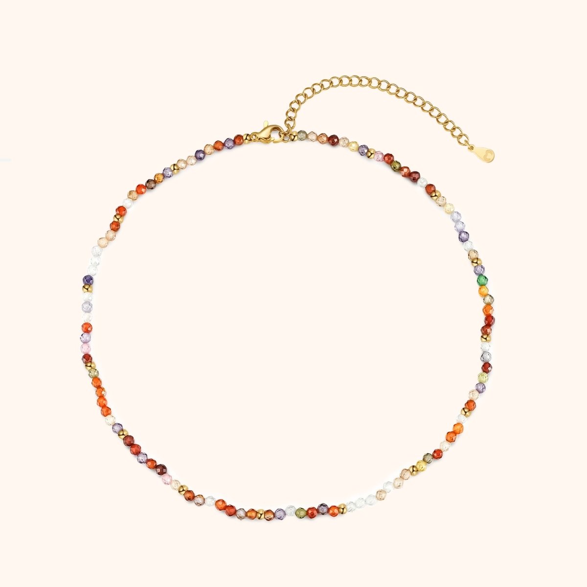 "Colored Balls" Necklace - Milas Jewels Shop