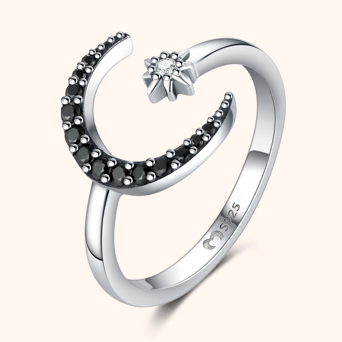 "Crescent Moon" Ring - Milas Jewels Shop