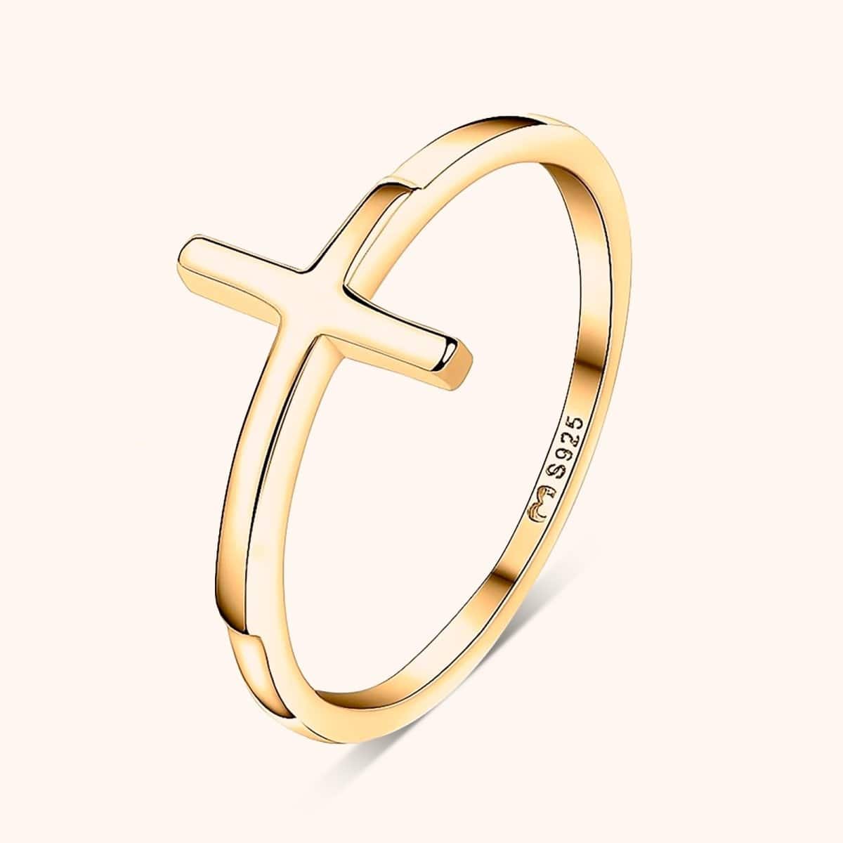 "Cross" Ring - Milas Jewels Shop