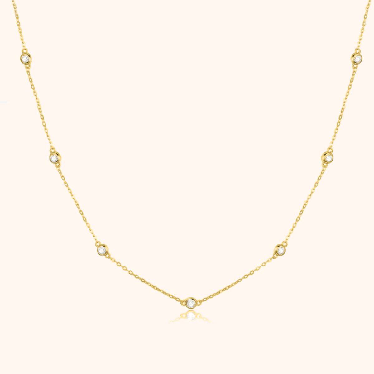 "Diamonds" Necklace - Milas Jewels Shop