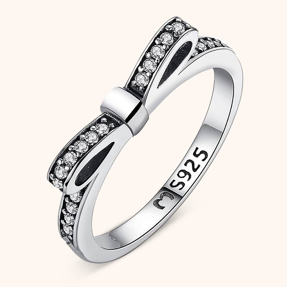 "Elegant Bow" Ring - Milas Jewels Shop