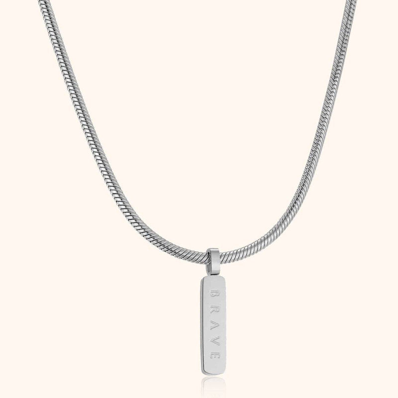"Empower Rombul" BRAVE Men's Necklace - Milas Jewels Shop