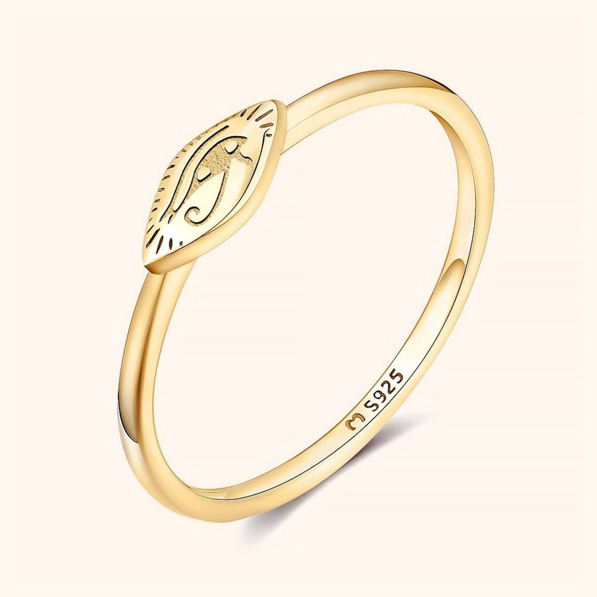 "Eye of Horus" Ring - Milas Jewels Shop