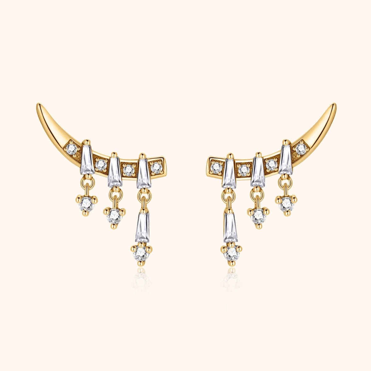 "Fang" Earrings - Milas Jewels Shop