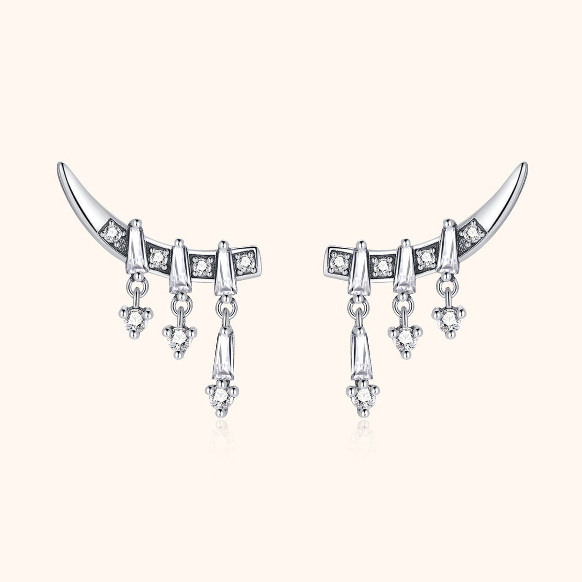 "Fang" Earrings - Milas Jewels Shop