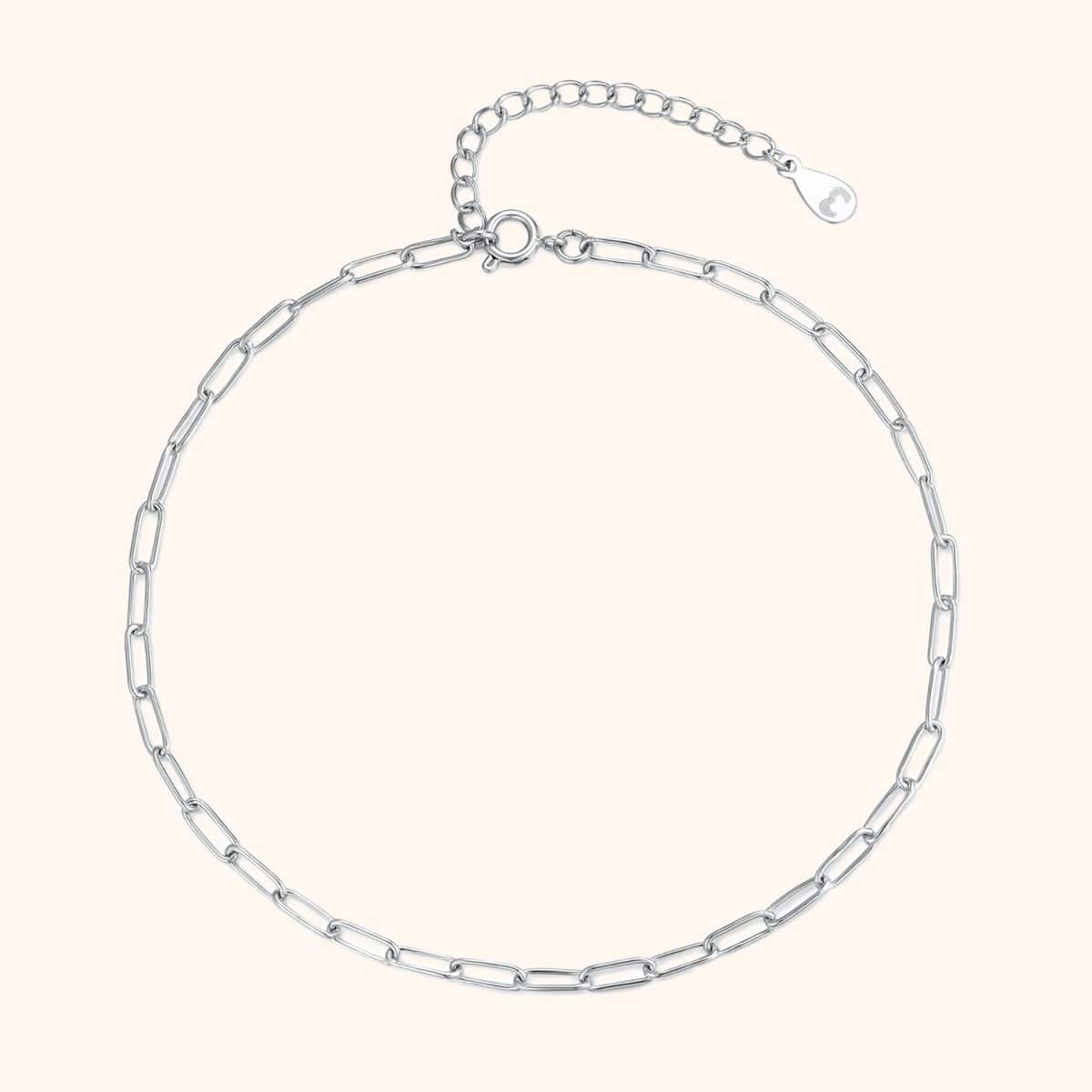 "Fine Link" Anklet - Milas Jewels Shop