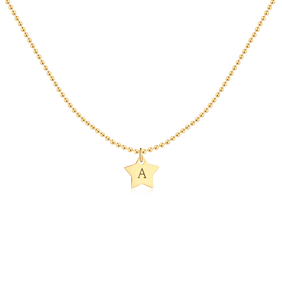 Five Star Necklace - Personalized - Milas Jewels Shop