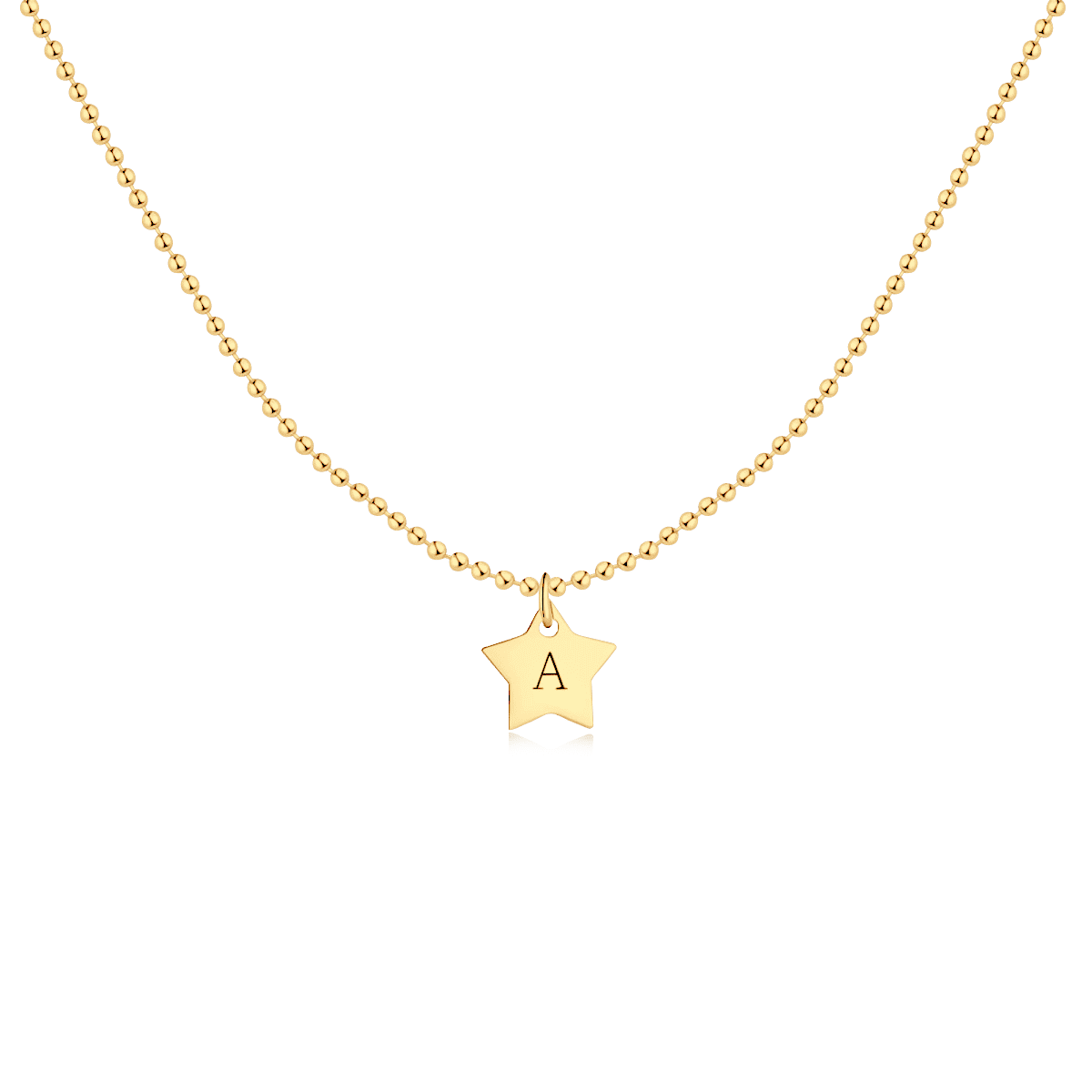 Five Star Necklace - Personalized - Milas Jewels Shop