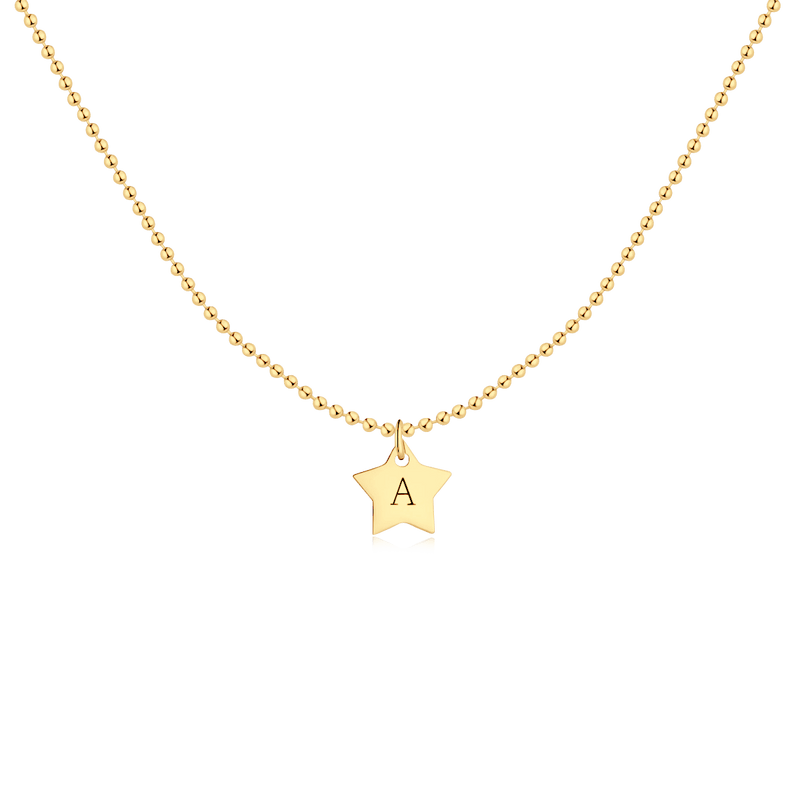 Five Star Necklace - Personalized - Milas Jewels Shop