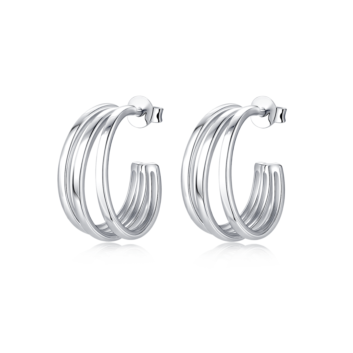 Half Ring Sahara Earrings - Milas Jewels Shop