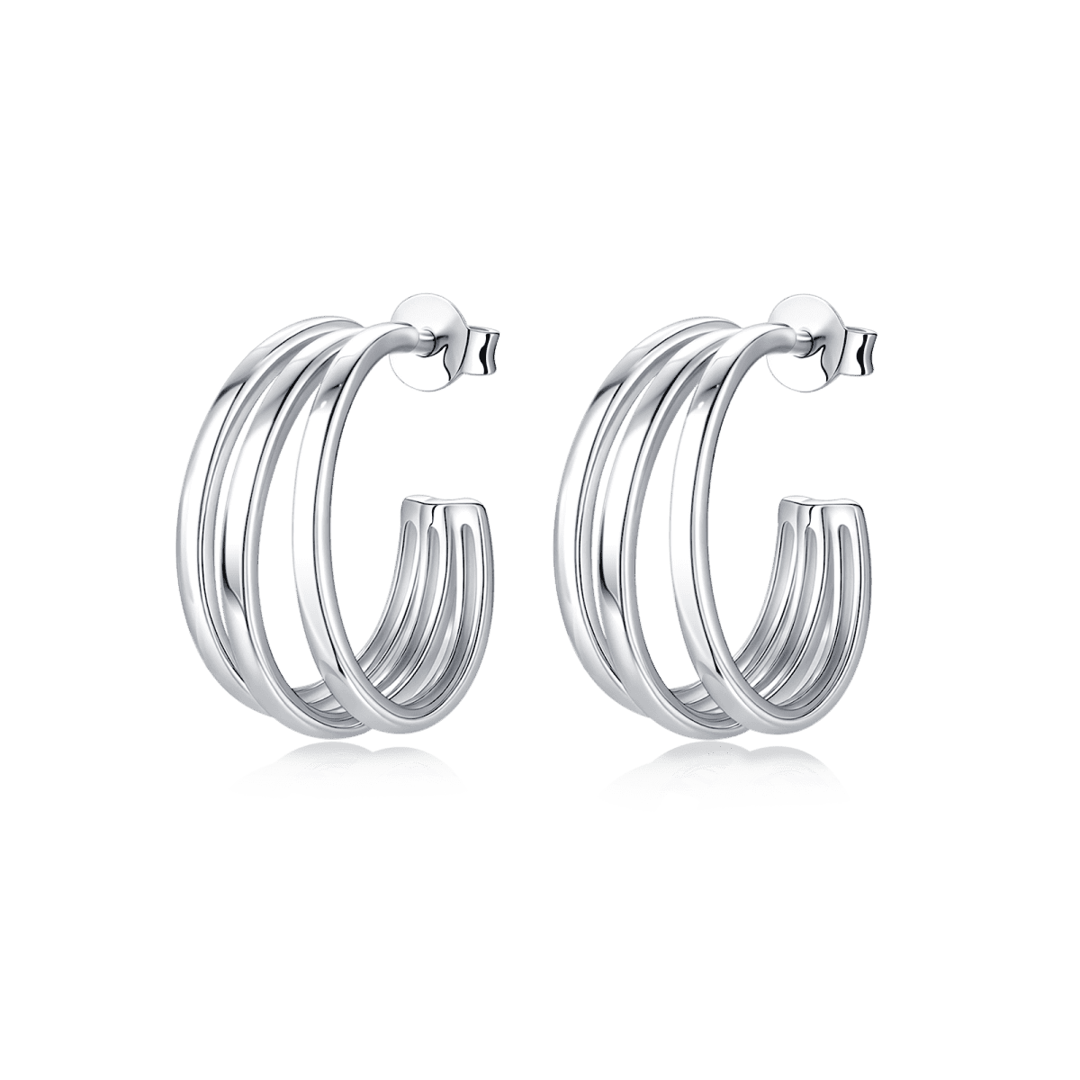 Half Ring Sahara Earrings - Milas Jewels Shop