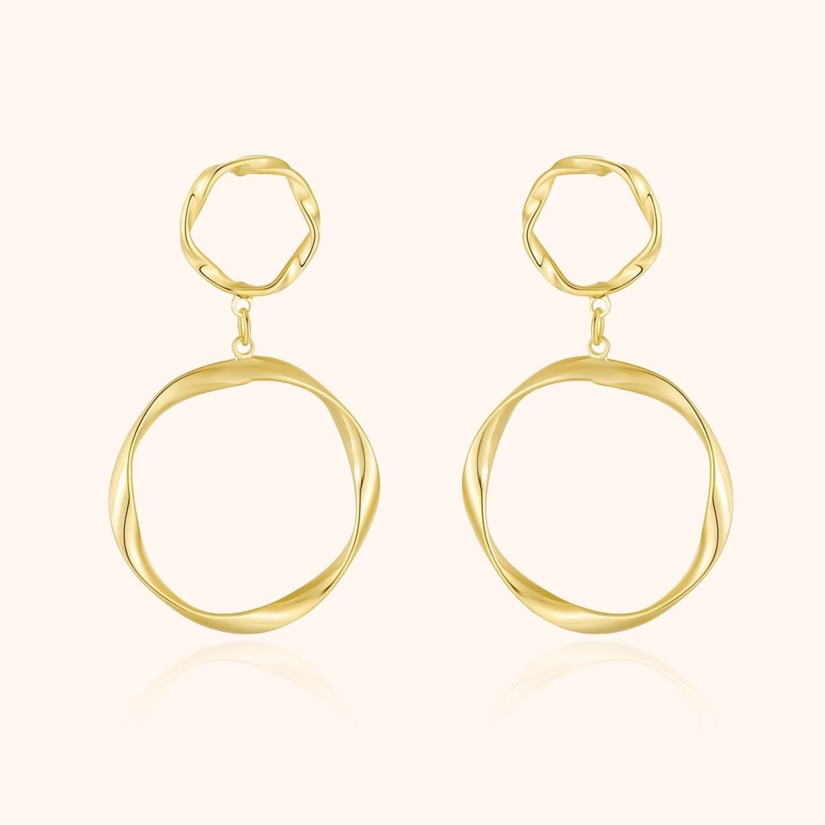 "Hanging Hoops" Earrings - Milas Jewels Shop