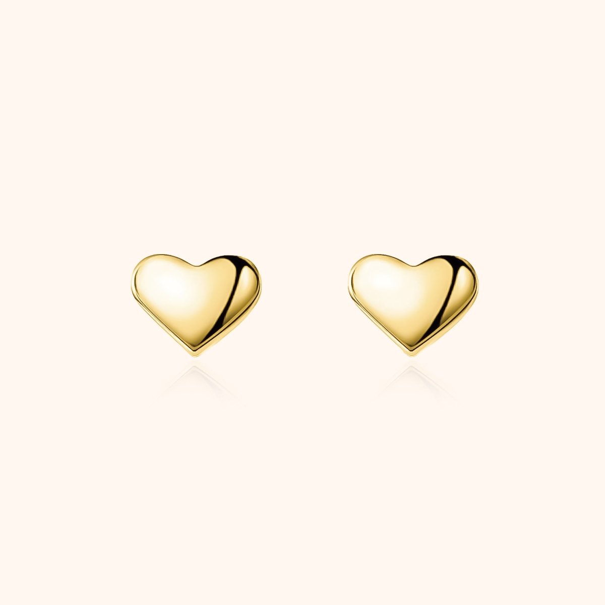 "Heart" Mini Earrings - Milas Jewels Shop