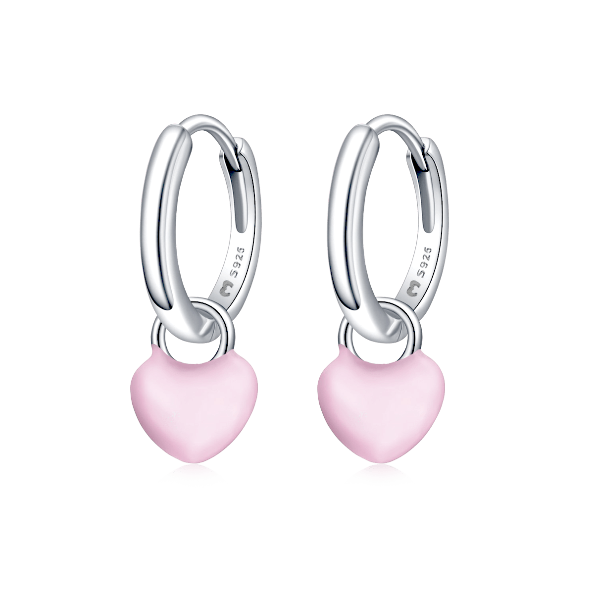 Heart Ring Hoops Earrings - Milas Jewels Shop