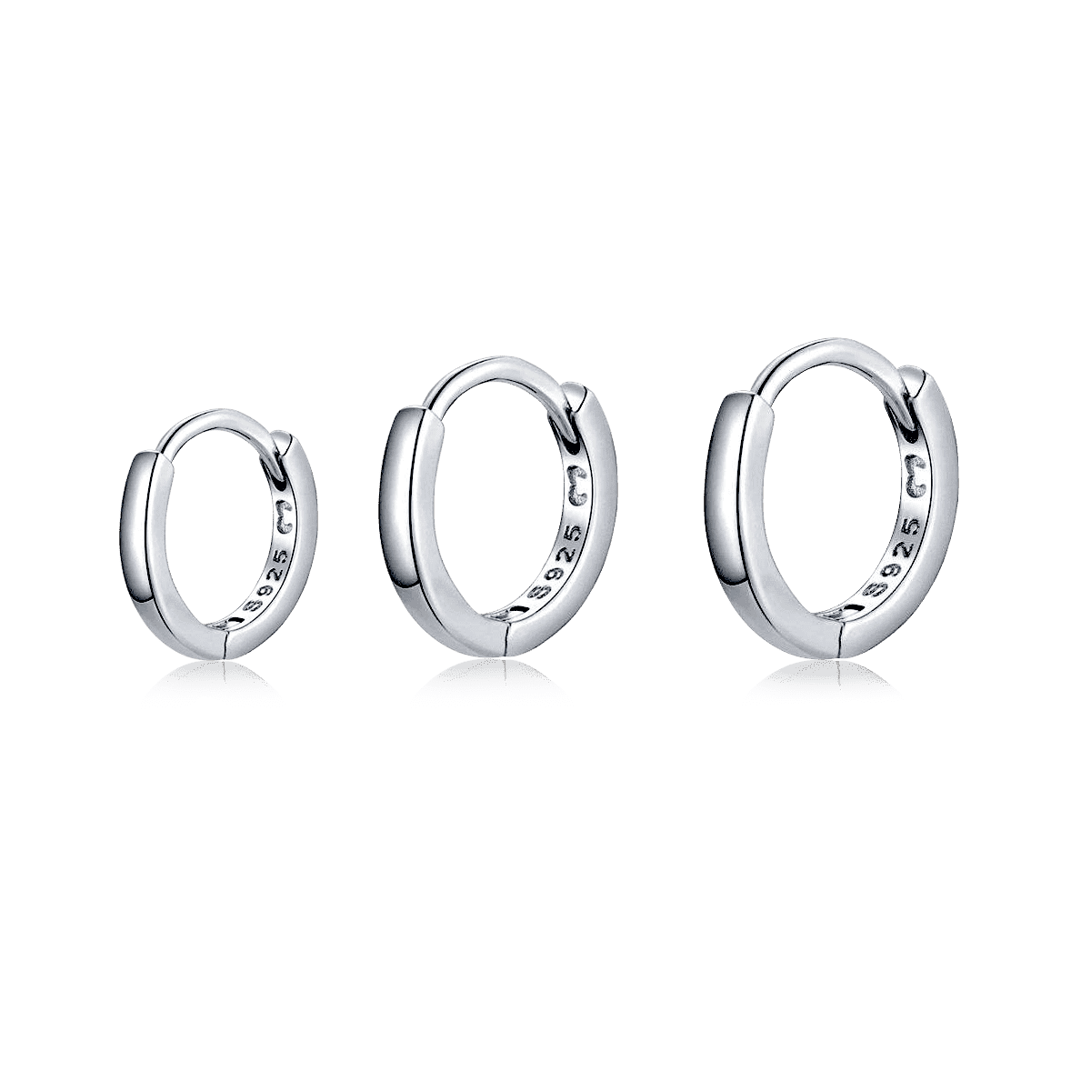 Hoops Trio Earrings - Milas Jewels Shop