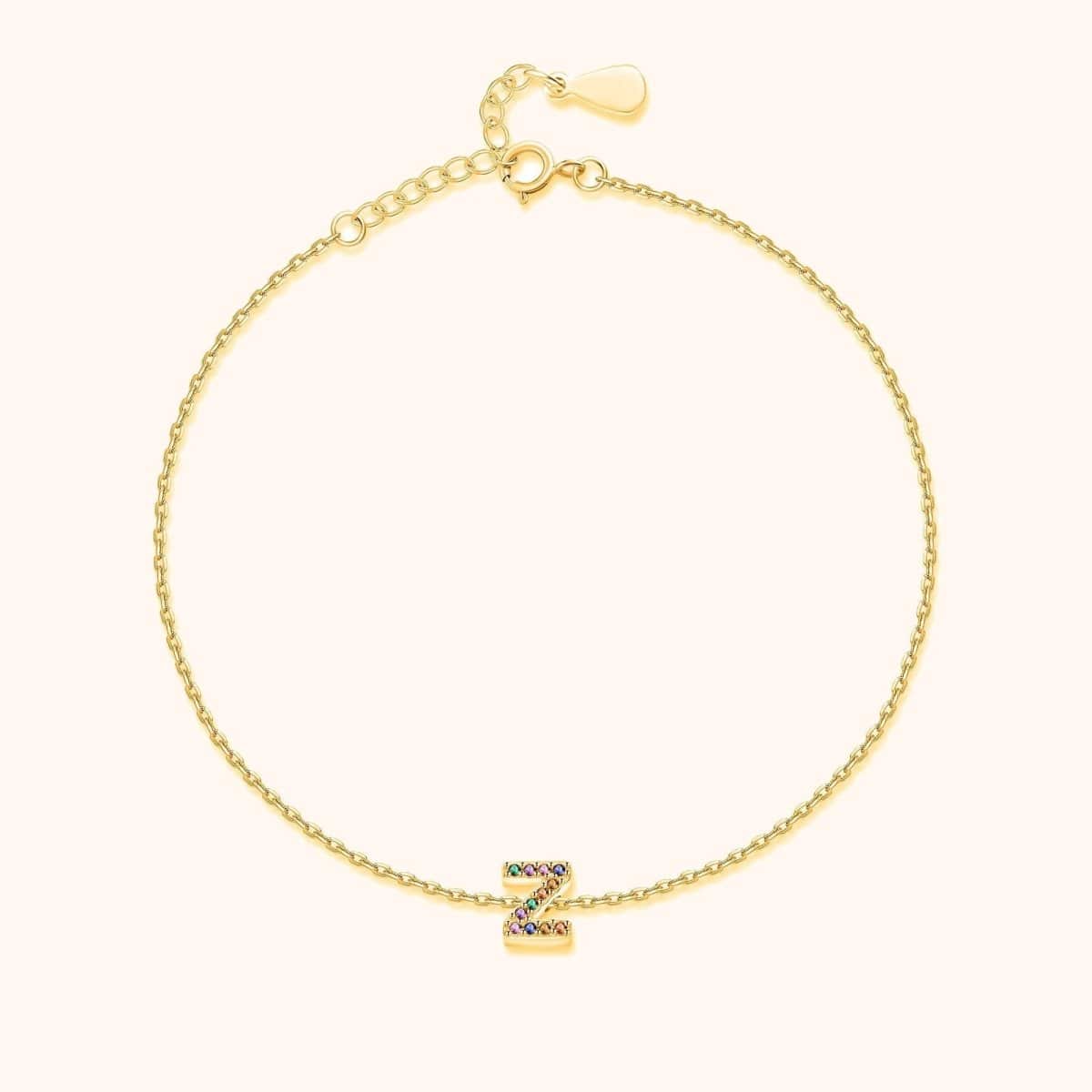 "Initial" Anklet - Milas Jewels Shop