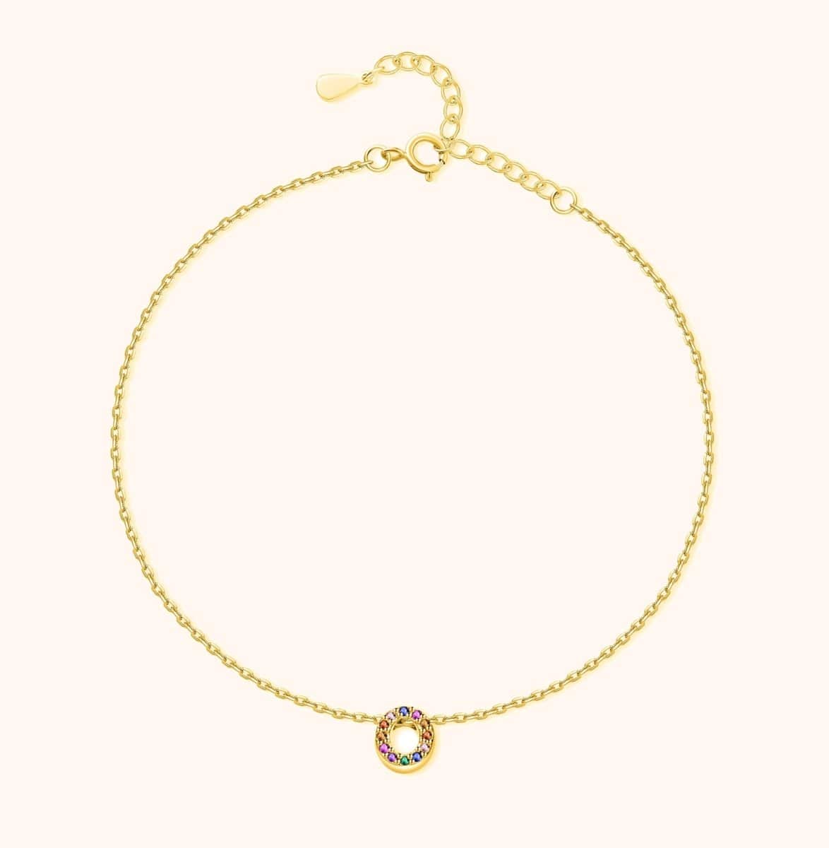 "Initial" Anklet - Milas Jewels Shop