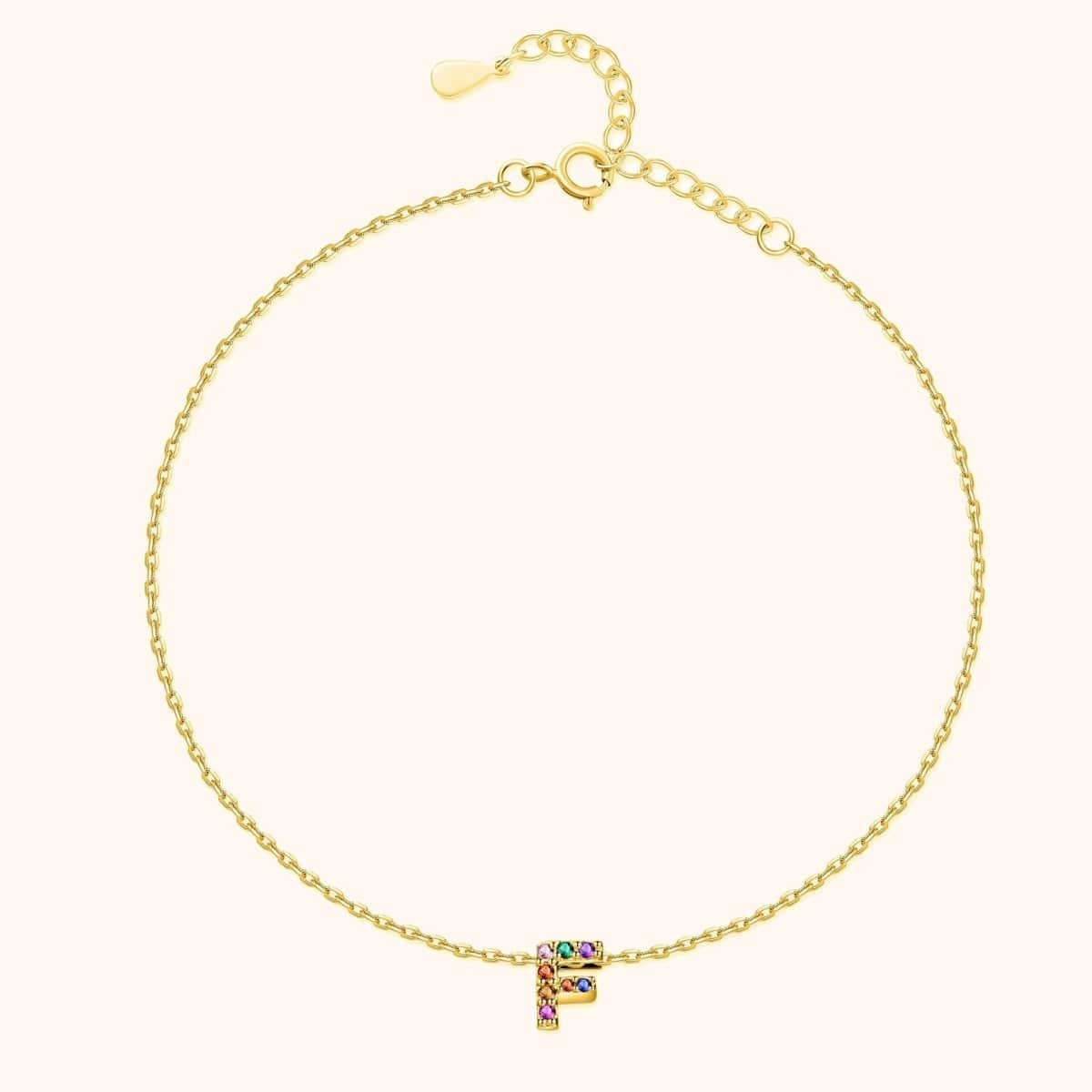 "Initial" Anklet - Milas Jewels Shop