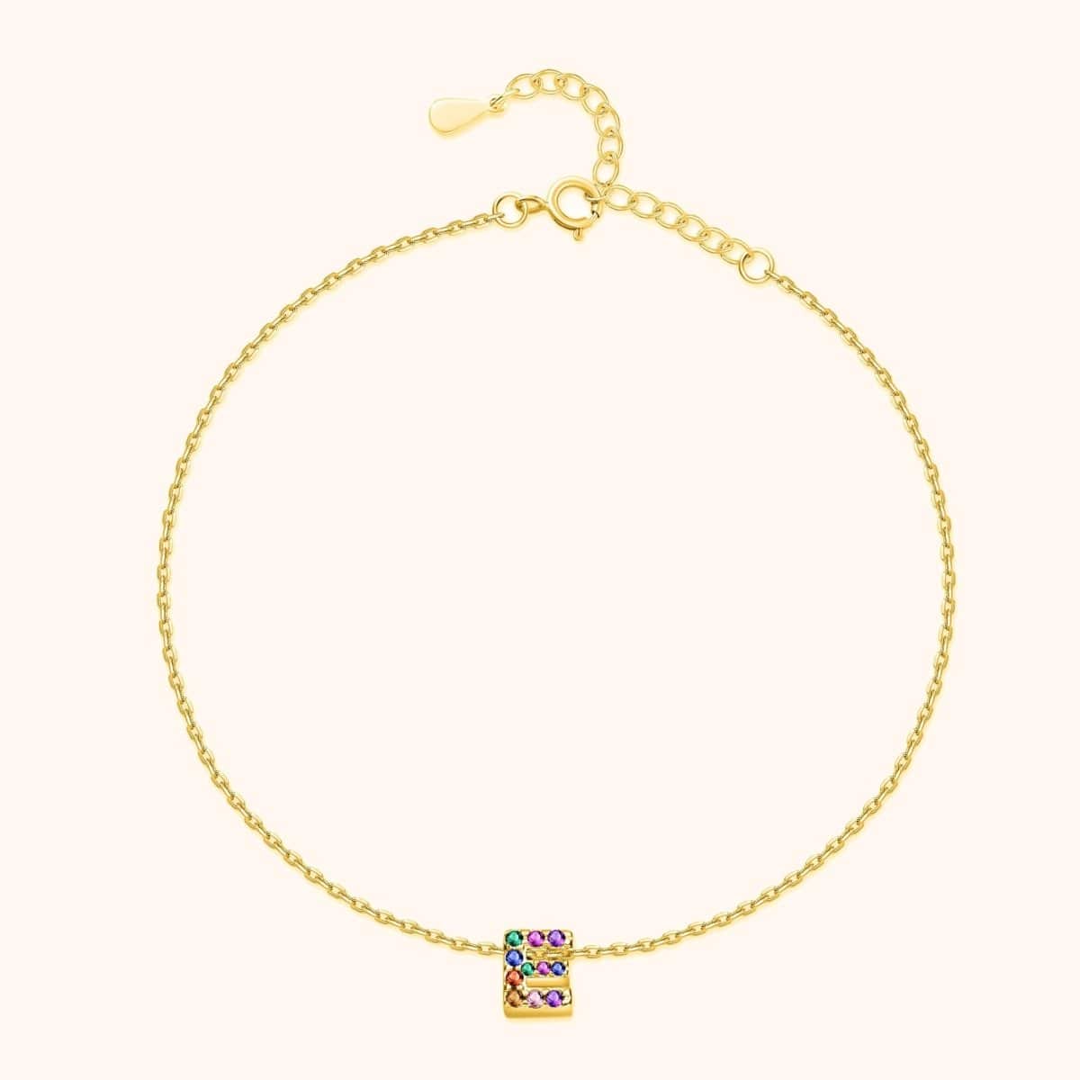 "Initial" Anklet - Milas Jewels Shop