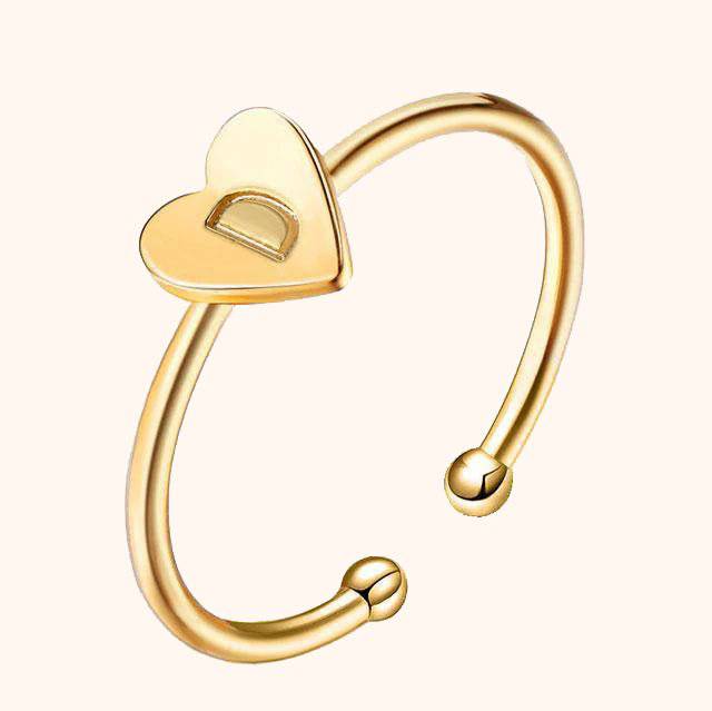 "Initial" Ring - Milas Jewels Shop