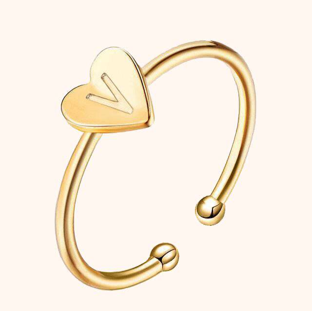 "Initial" Ring - Milas Jewels Shop