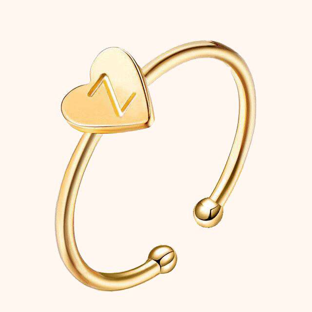 "Initial" Ring - Milas Jewels Shop