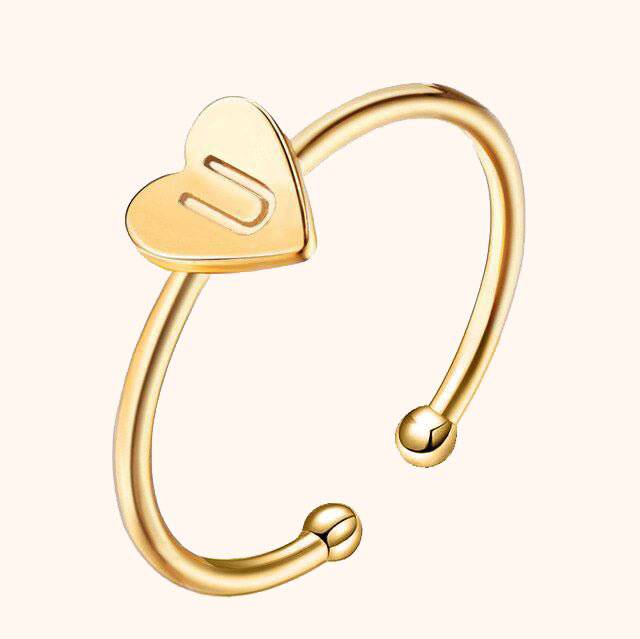 "Initial" Ring - Milas Jewels Shop