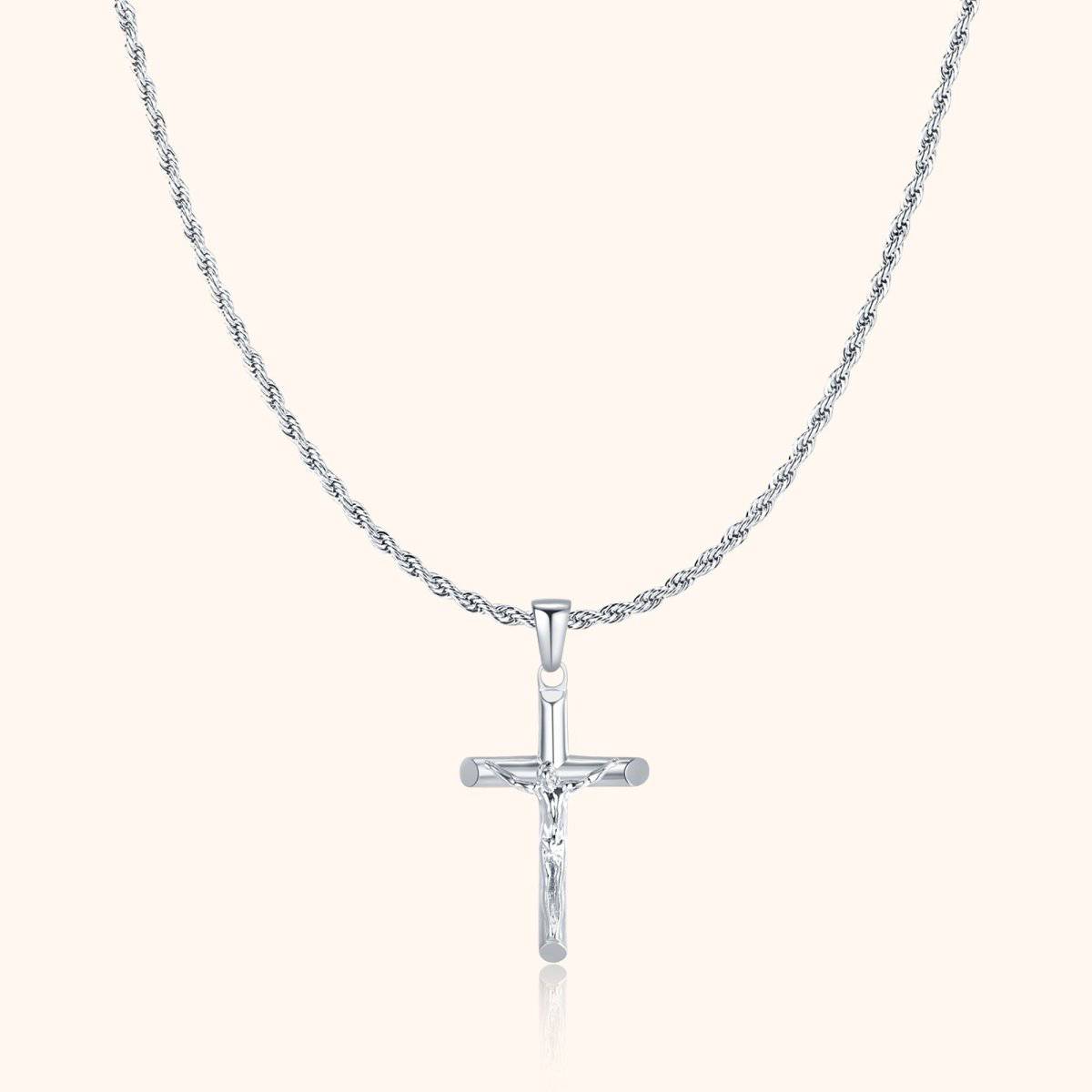 "Jesus Christ" BRAVE Men's Necklace - Milas Jewels Shop