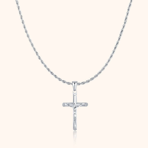 Necklace with jesus discount