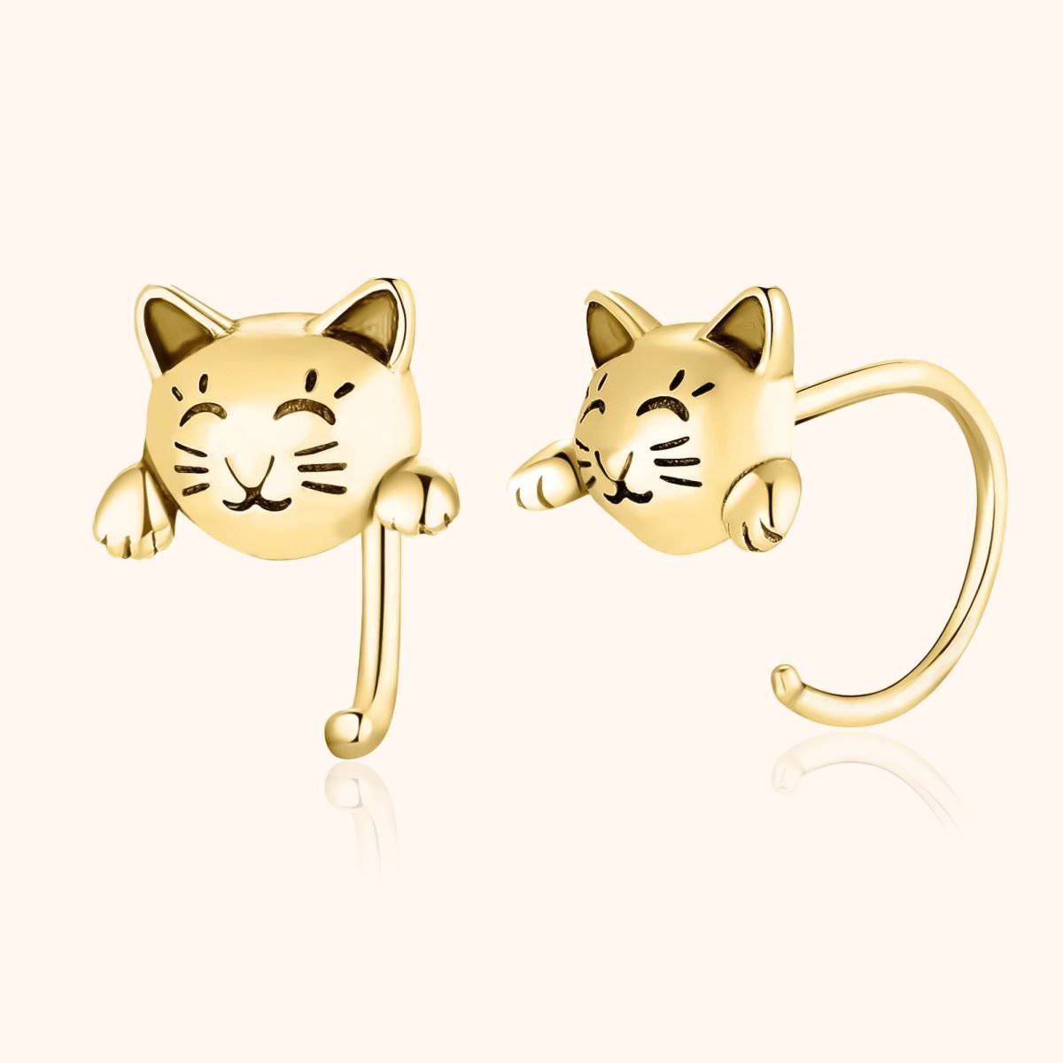 "Kittens" Earrings - Milas Jewels Shop