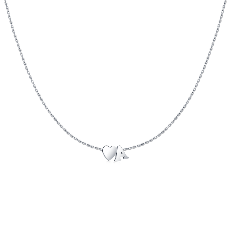 Letter Love Necklace - Milas Jewels Shop