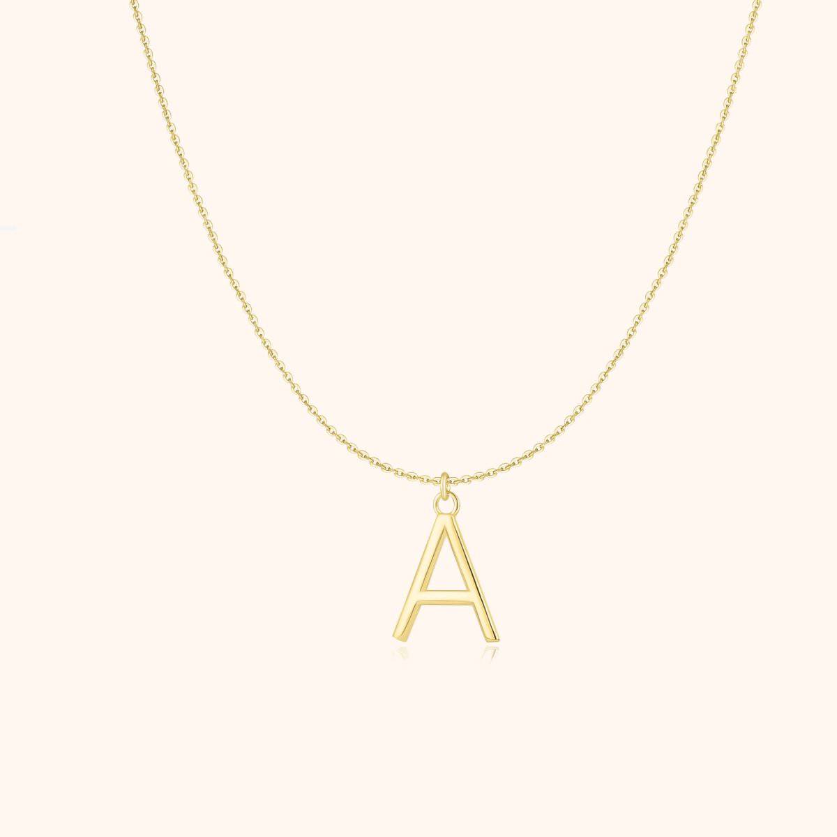 "Letters" Necklace - Milas Jewels Shop