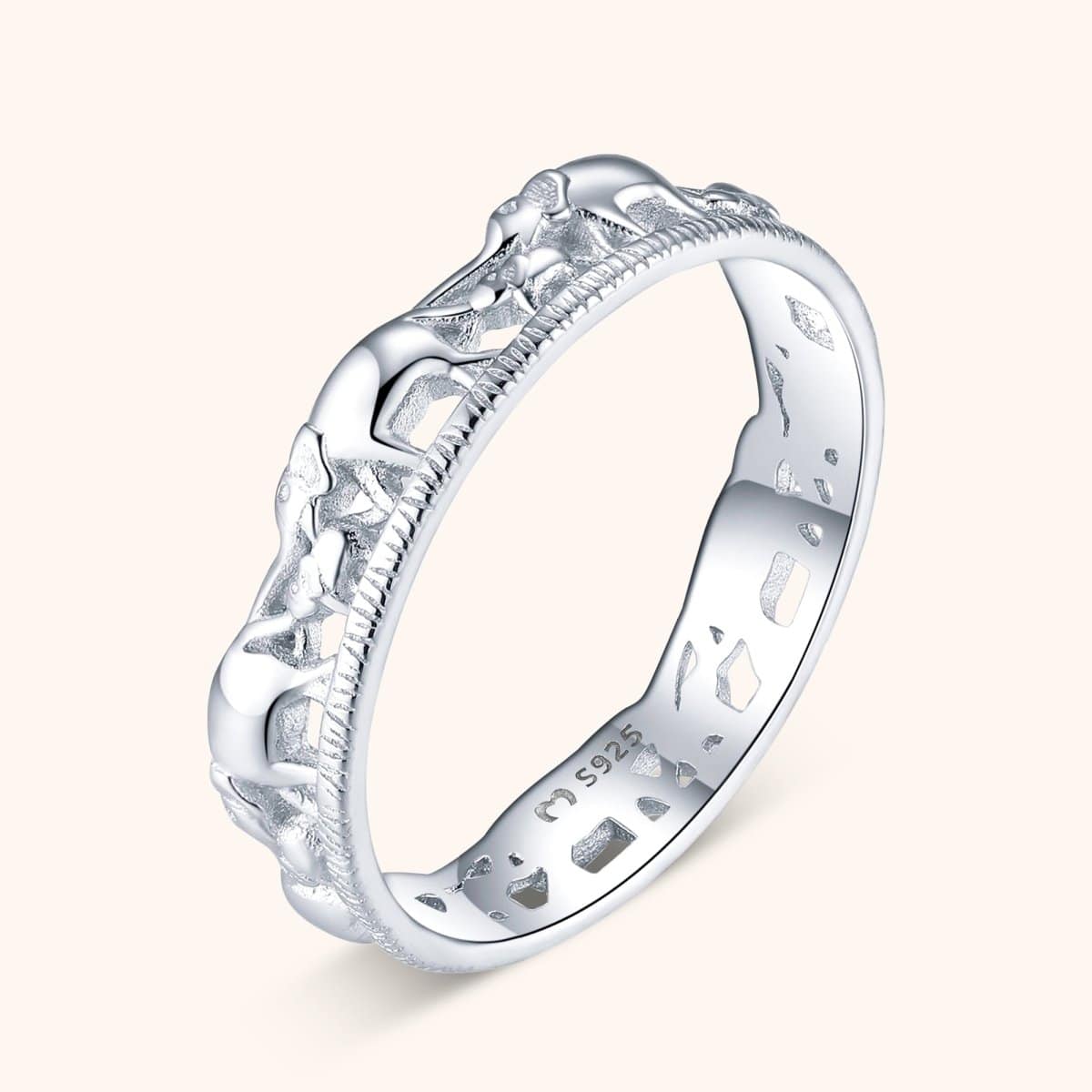 "Little Elephants" Ring - Milas Jewels Shop