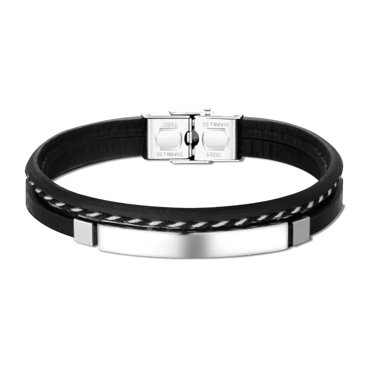 Lord BRAVE Men's Bracelet - Personalized - Milas Jewels Shop