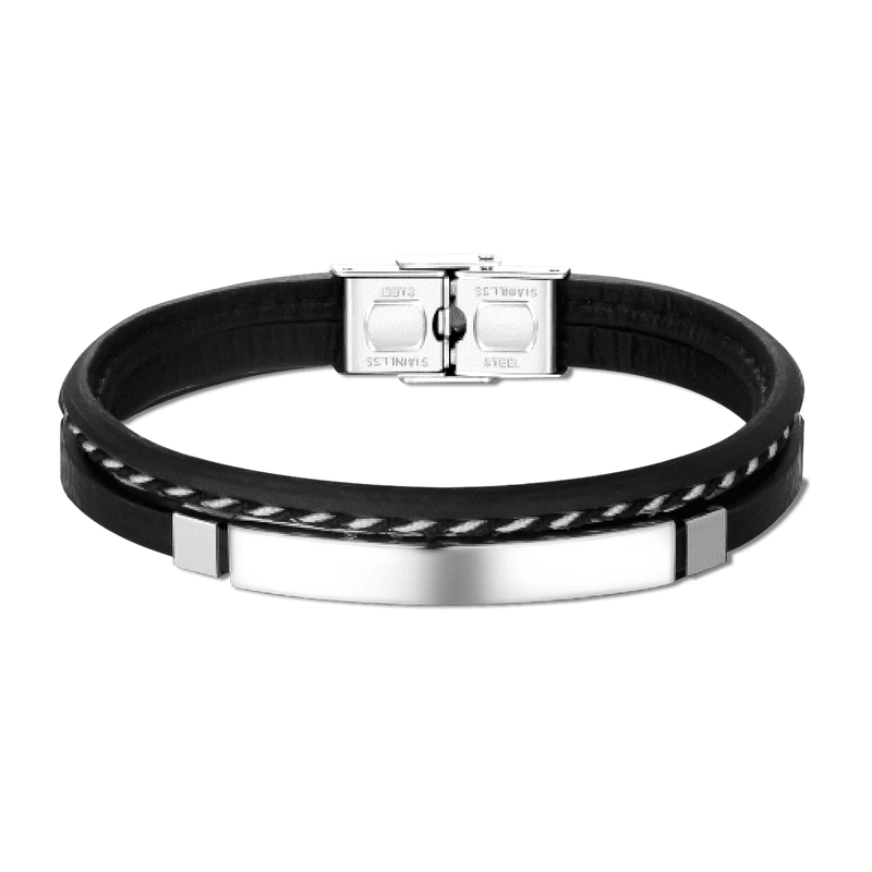 Lord BRAVE Men's Bracelet - Personalized - Milas Jewels Shop