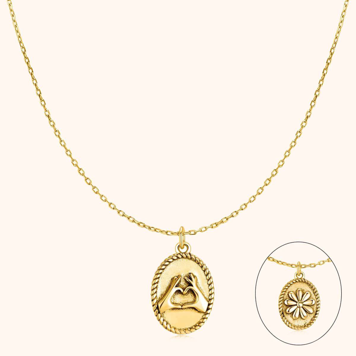 "Love and Friendship" Necklace - Milas Jewels Shop