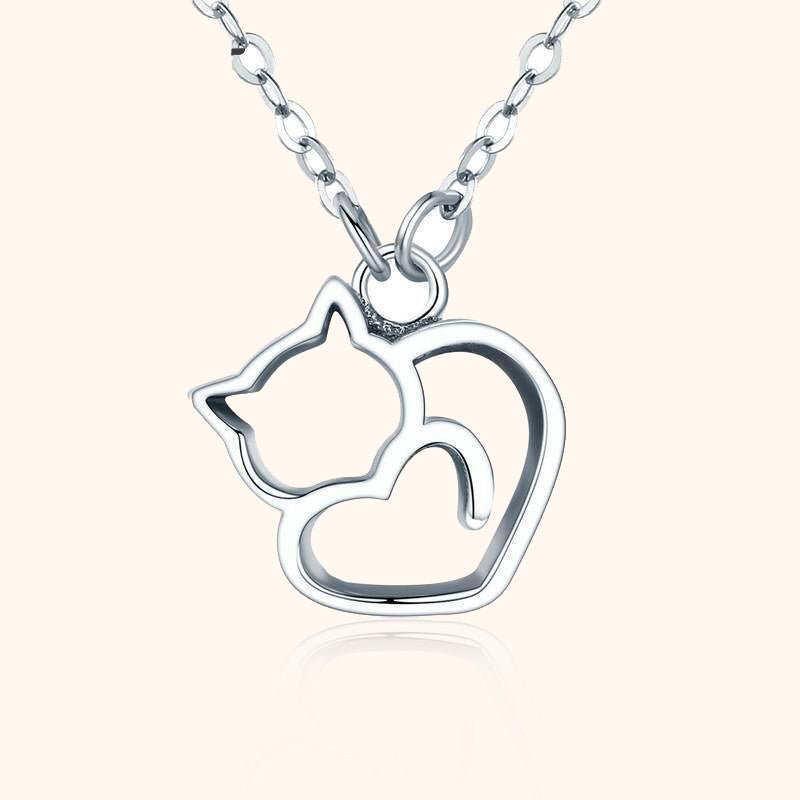 "Loved Cat" Necklace - Milas Jewels Shop