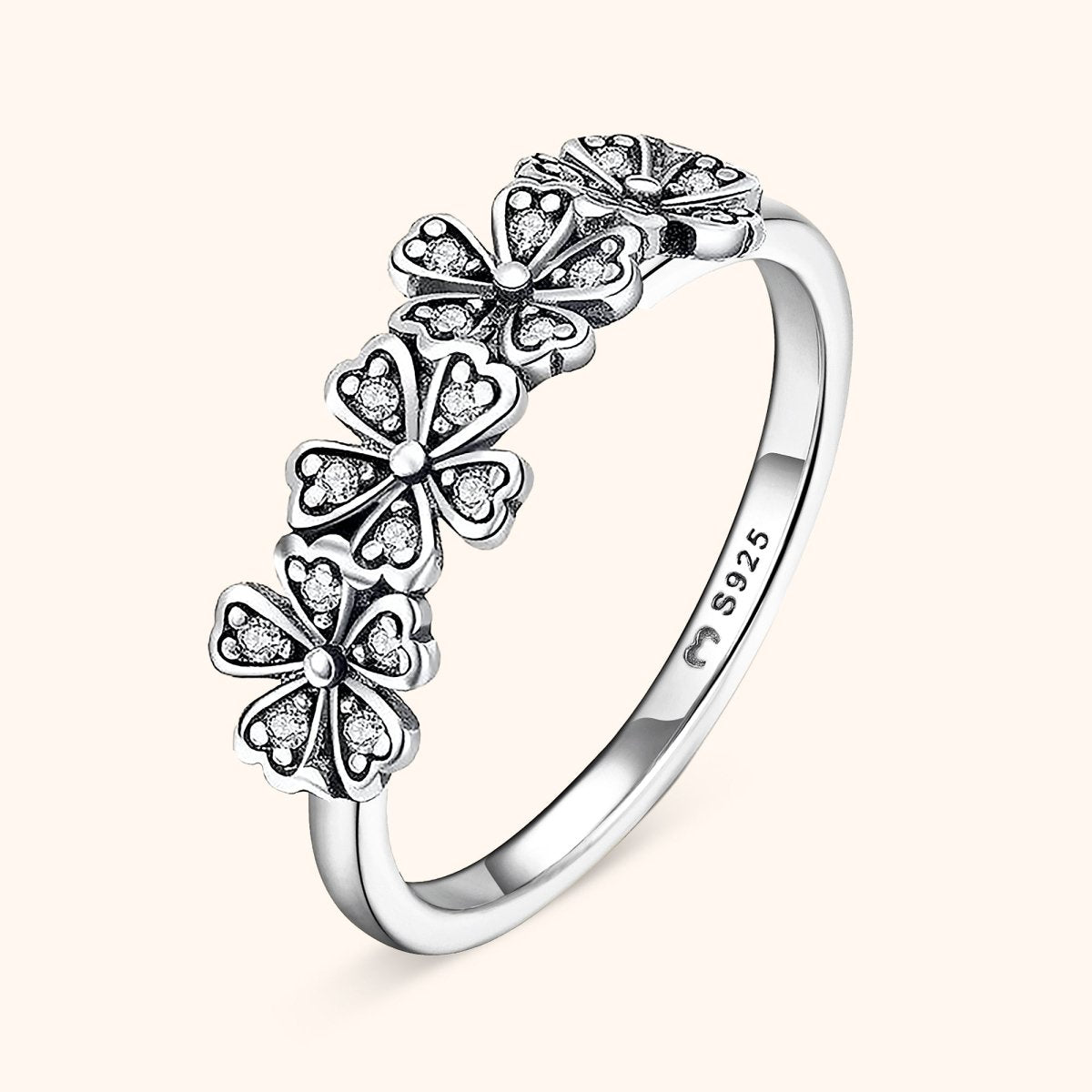"Luminous Flowers" Ring - Milas Jewels Shop