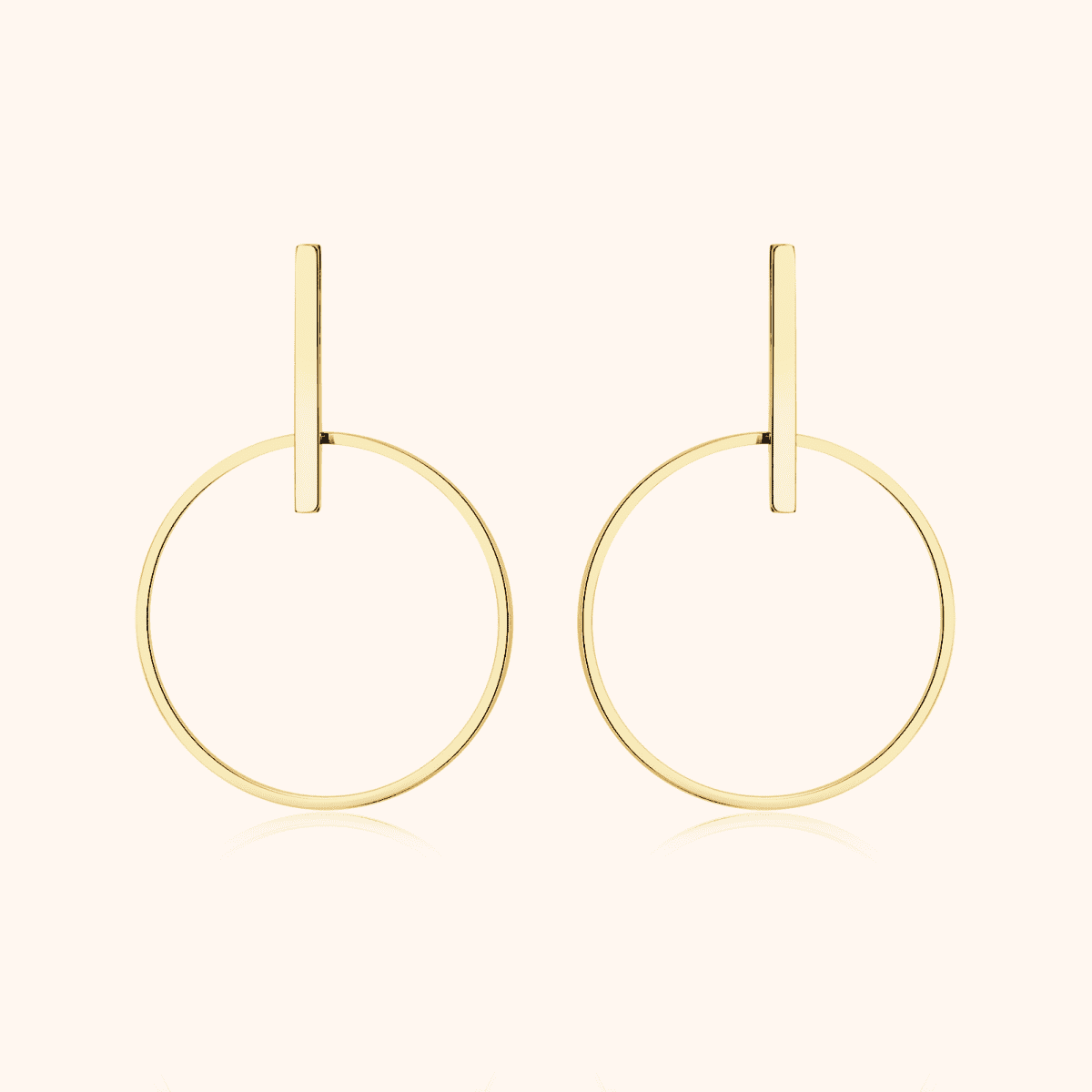 "Minimalist Hoops" Earrings - Milas Jewels Shop