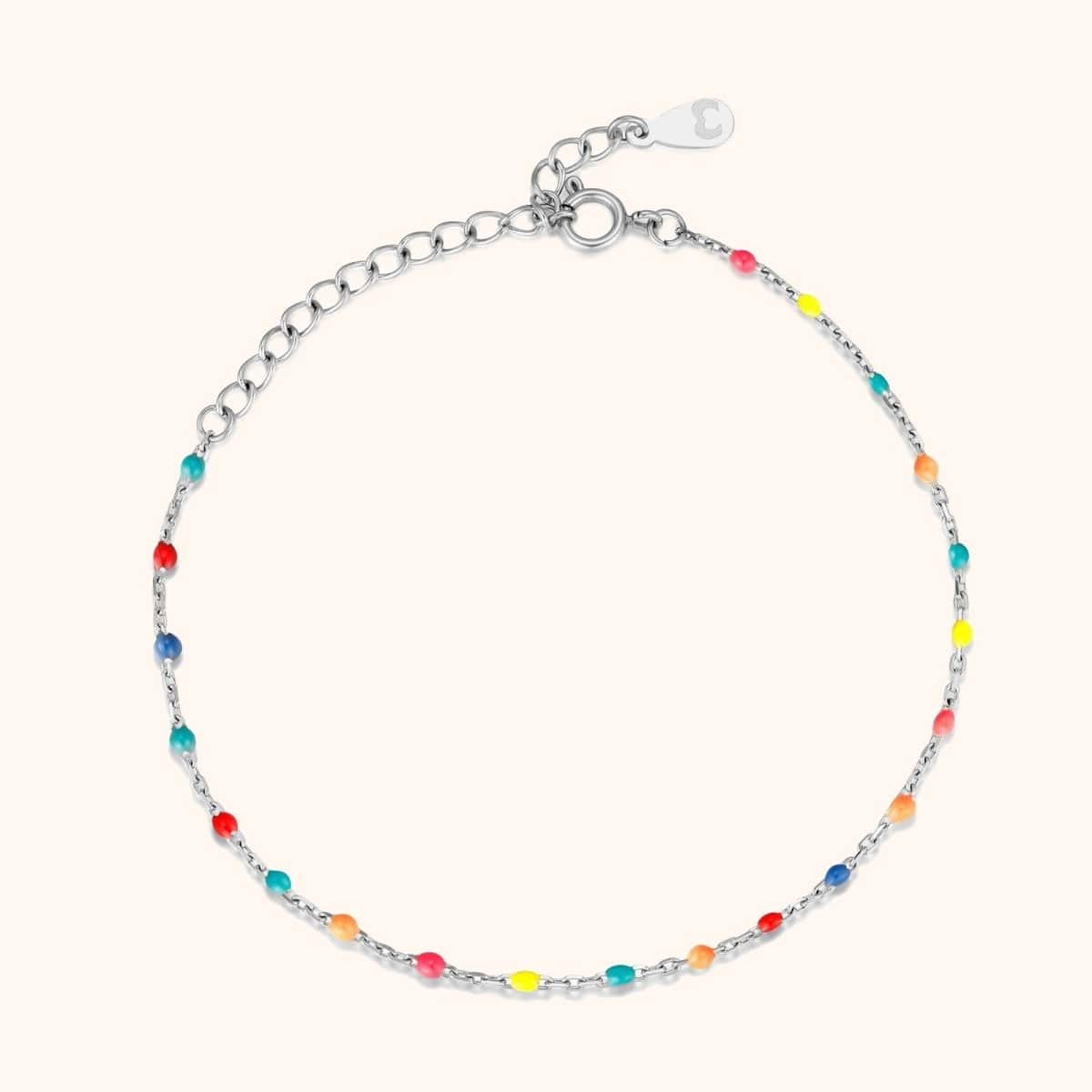 "Multicolor Cocktail" Anklet - Milas Jewels Shop
