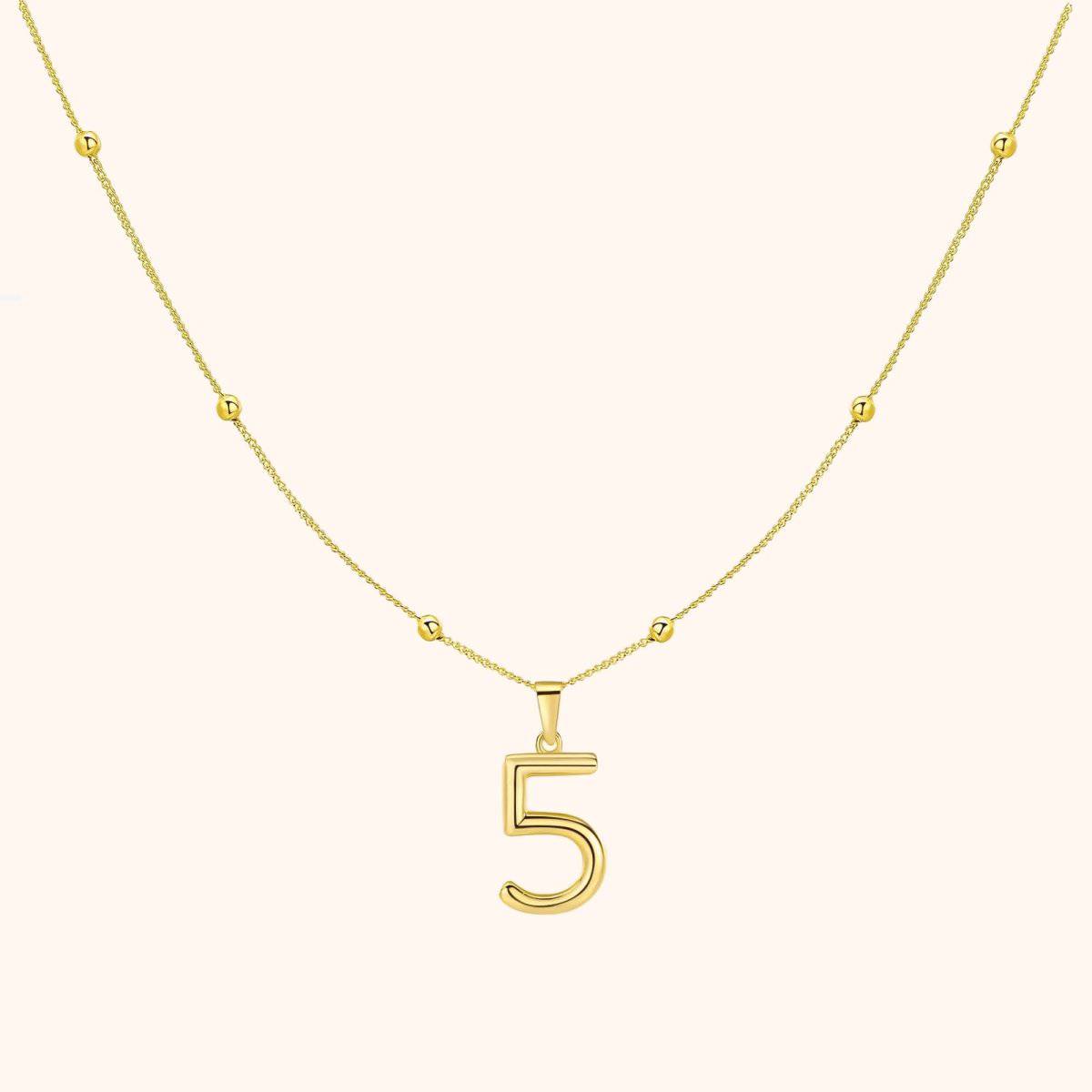 "Numerical" Necklace - Milas Jewels Shop