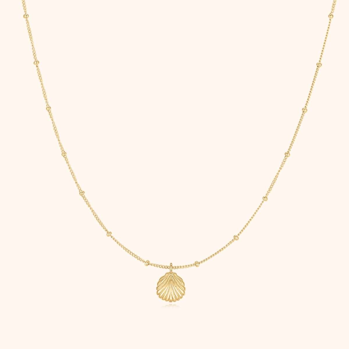 (Pack 2) Seashell + Canary Necklace - Milas Jewels Shop