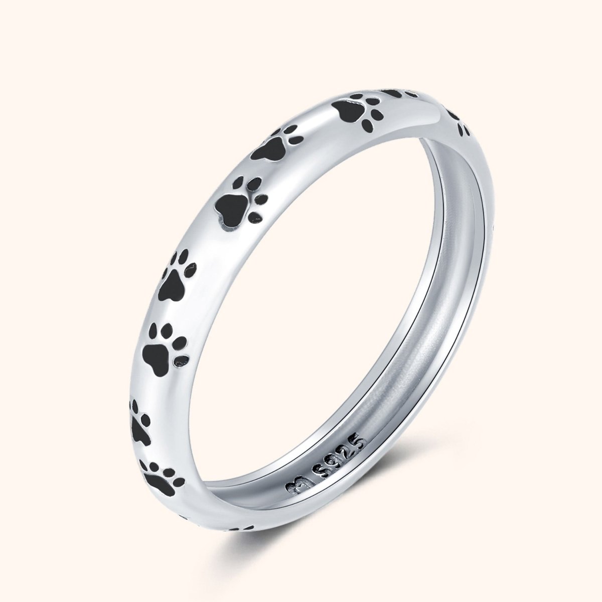 "Paw Print Marks" Ring - Milas Jewels Shop