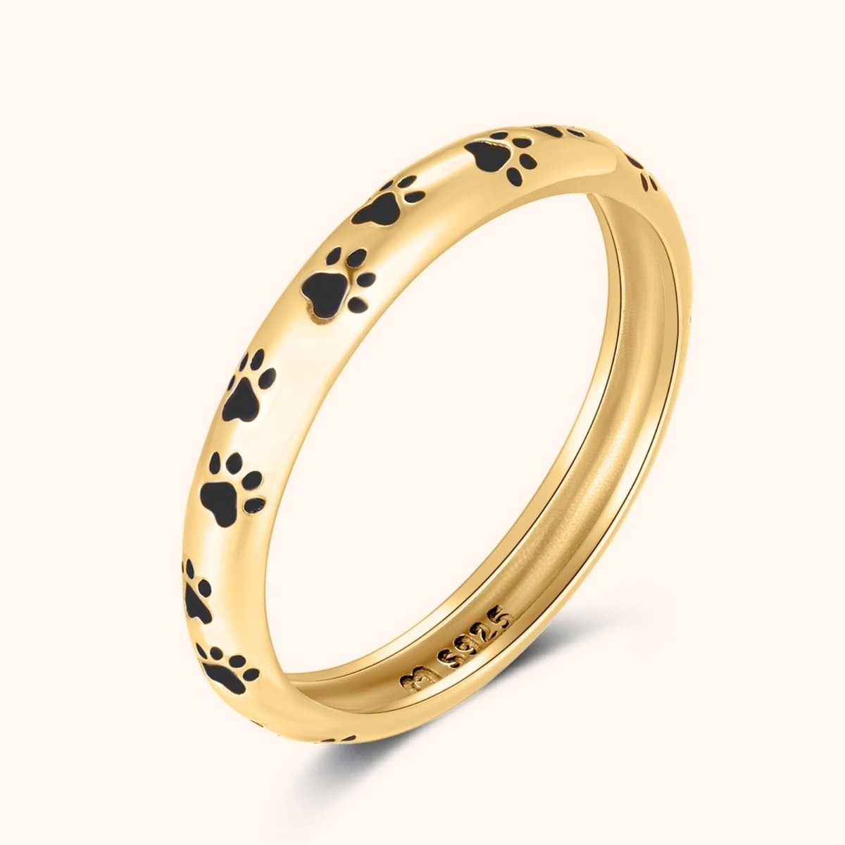 "Paw Print Marks" Ring - Milas Jewels Shop