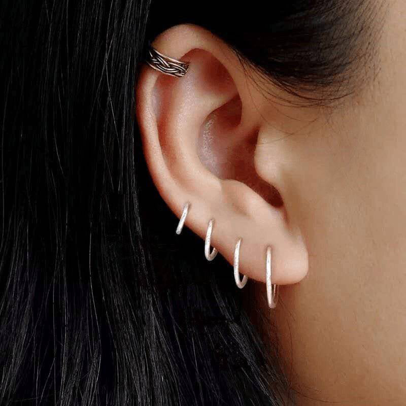 Simple Hoops Earrings