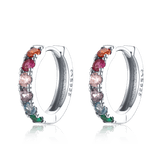 Chromatic Hoop Earrings