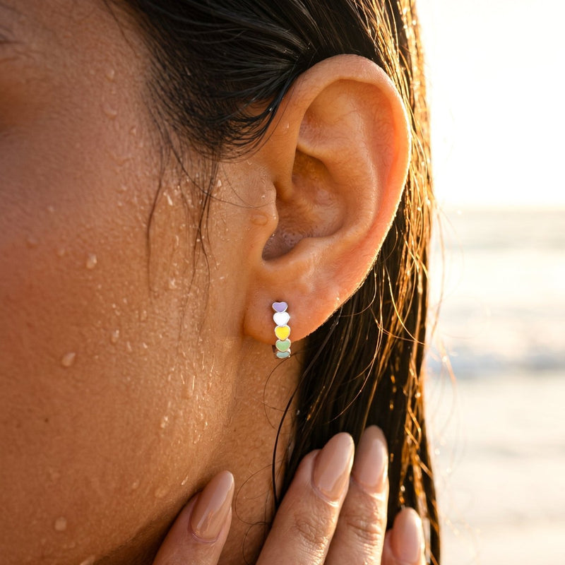 Colorful Love Earrings