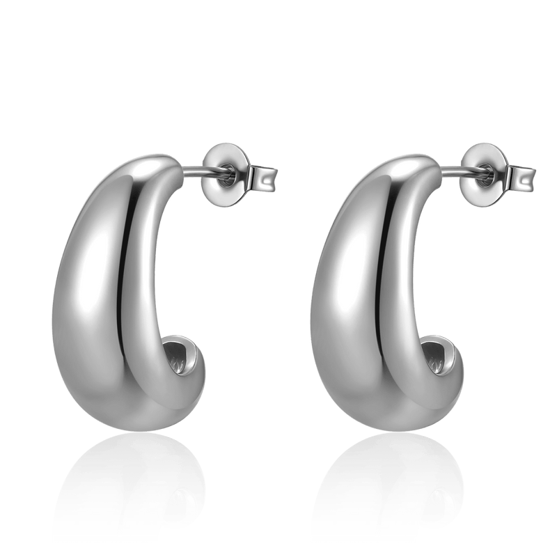 Half Ring Arched Earrings